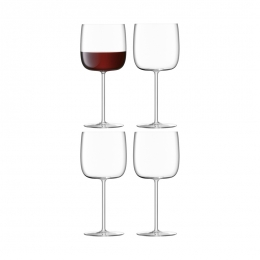 Набор из 4 бокалов для вина Borough, 450 мл