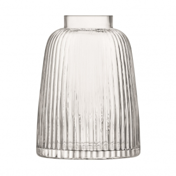 Ваза Pleat, 26 см, прозрачная