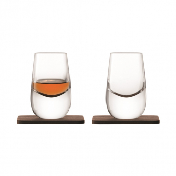 Набор из 2 шотов на подставках Whisky, 80 мл