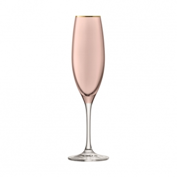 Набор из 2 бокалов флейт для шампанского Sorbet, 225 мл, коричневый