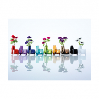 Ваза в форме бутона Flower Colour, 14 см, мока