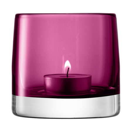 Подсвечник для чайной свечи Light Colour, 8.5 см, лиловый