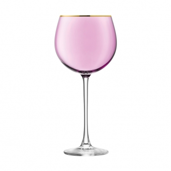 Набор из 2 круглых бокалов Sorbet, 525 мл, розовый