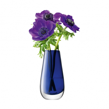 Ваза в форме бутона Flower Colour, 14 см, синий