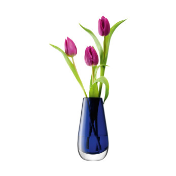 Ваза в форме бутона Flower Colour, 14 см, синий