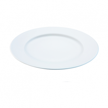 Набор из 4 обеденных тарелок с бортиком Dine, 25 см