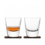 Набор из 2 стаканов Arran Whisky с деревянными подставками, 250 мл