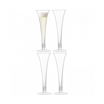 Набор из 4 бокалов-флейт Prosecco, 140 мл