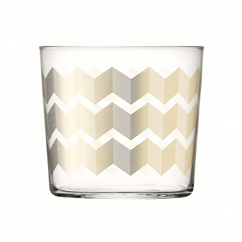 Набор из 4 стаканов Signature Chevron, 310 мл