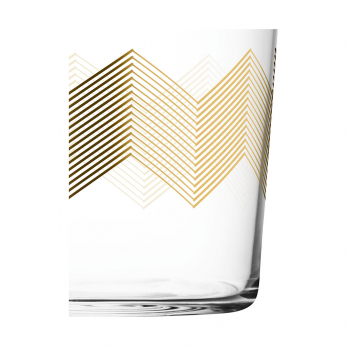 Набор из 4 стаканов Signature Chevron, 310 мл